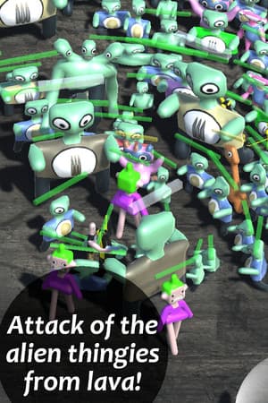 Attack of the alien thingies from lava!