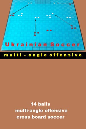 Ukrainian Soccer  ( any two points directed towards the net can score )