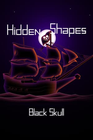Hidden Shapes Black Skull - Jigsaw Puzzle Game