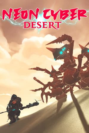 Neon Cyber Desert