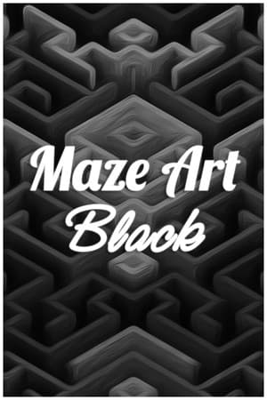 Maze Art: Black