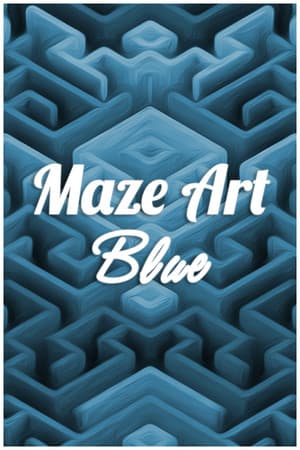 Maze Art: Blue