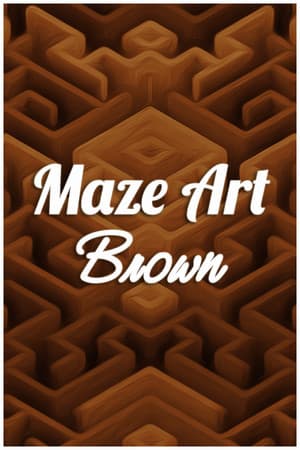 Maze Art: Brown