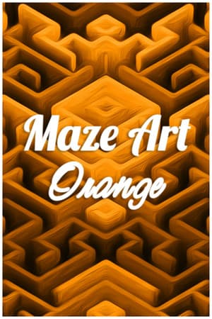 Maze Art: Orange