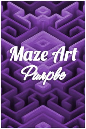 Maze Art: Purple