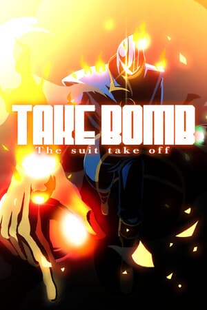 TAKE BOMB: The suit take off
