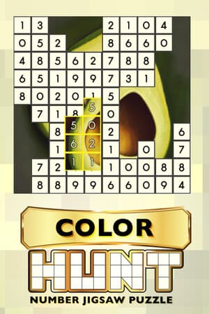 Color Hunt - Number Jigsaw Puzzle