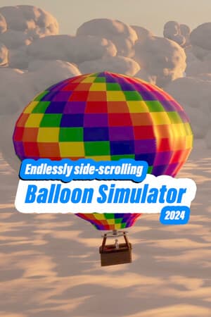 Endlessly side-scrolling Balloon Simulator 2024