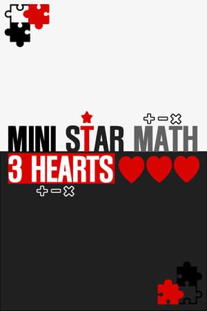 Mini Star Math: 3 Hearts