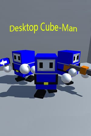 Desktop Cube-Man