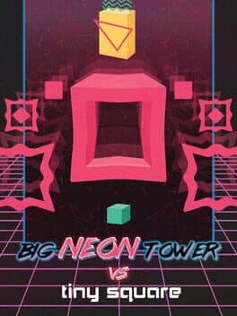 Big NEON Tower VS Tiny Square