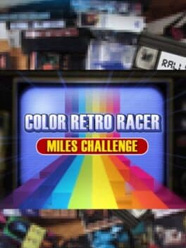 FIRST STEAM GAME VHS - COLOR RETRO RACER : MILES CHALLENGE