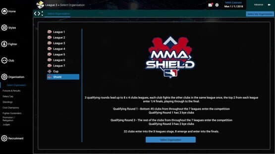 MMA Team Manager screenshot 7