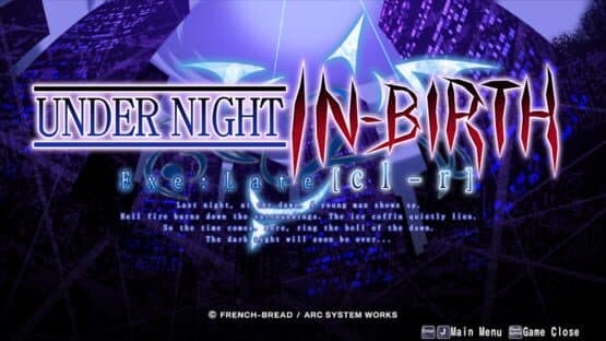 UNDER NIGHT IN-BIRTH Exe:Late[cl-r] screenshot 7