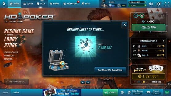 HD Poker: Texas Hold'em screenshot 8