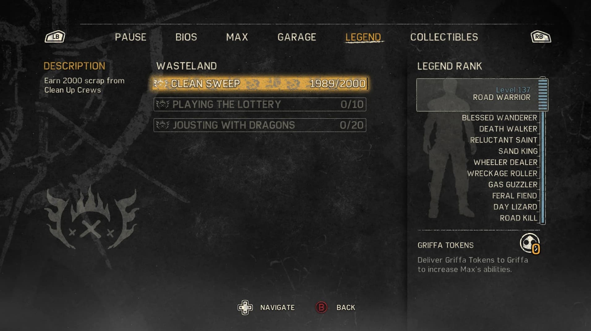Up to the Task achievement (Save)