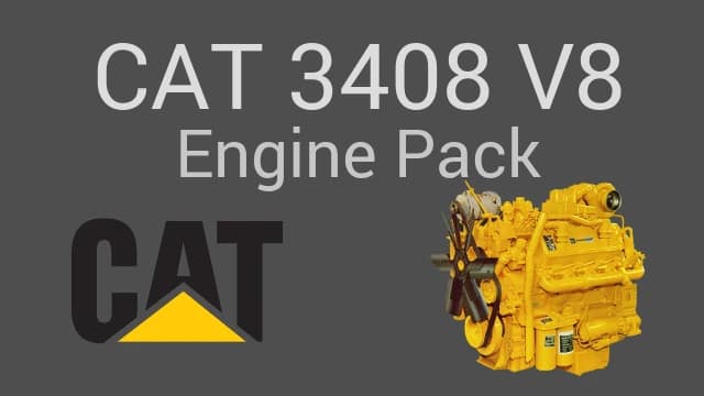 Caterpillar 3408 V8 Engines