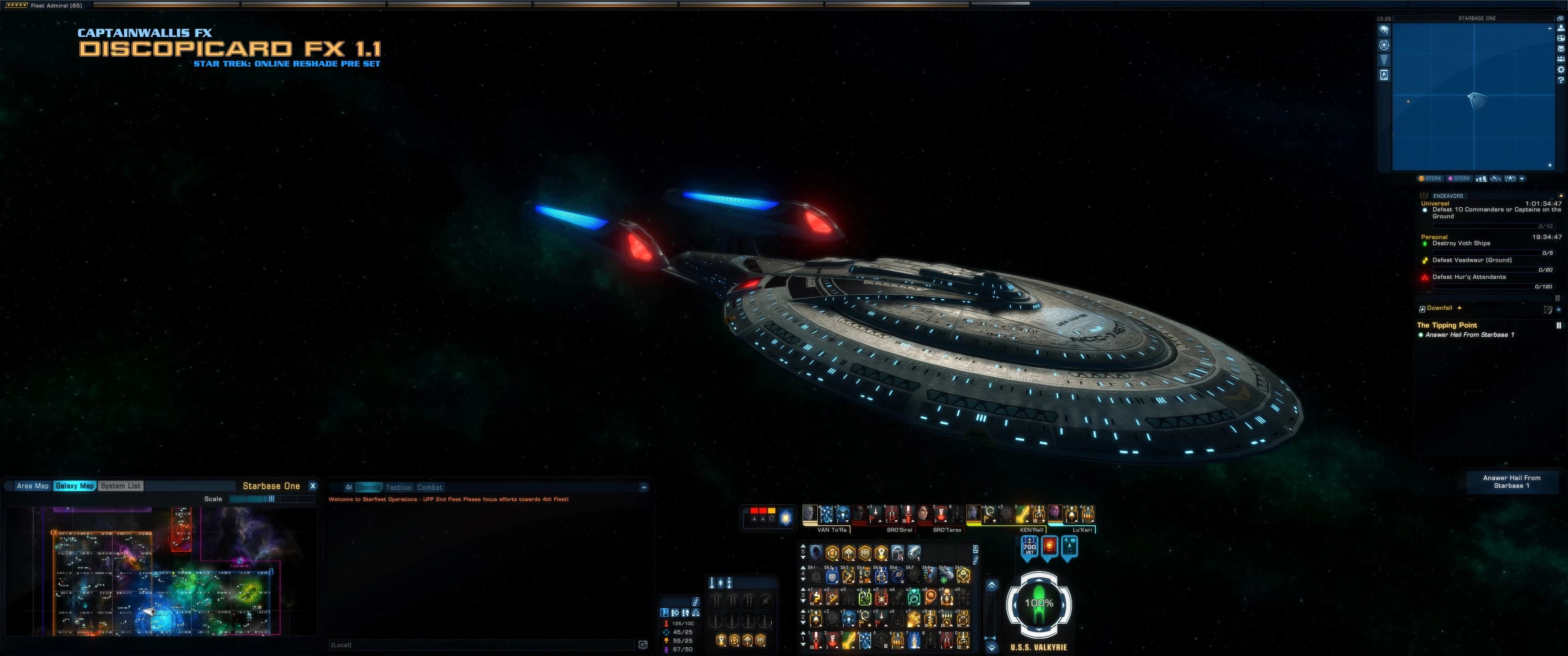 Star Trek Online  DiscoPicard FX