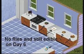 Food Stays Fresh for A Week for The Sims 1 by Corylea