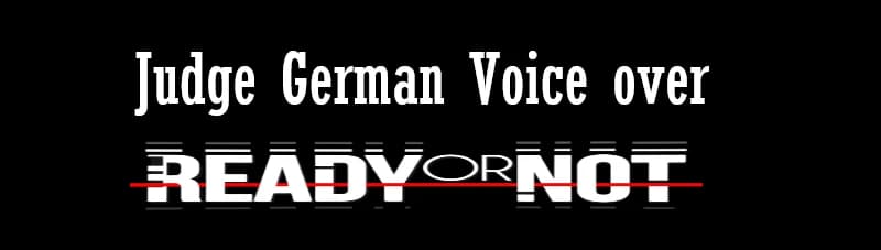 Judge German voice over