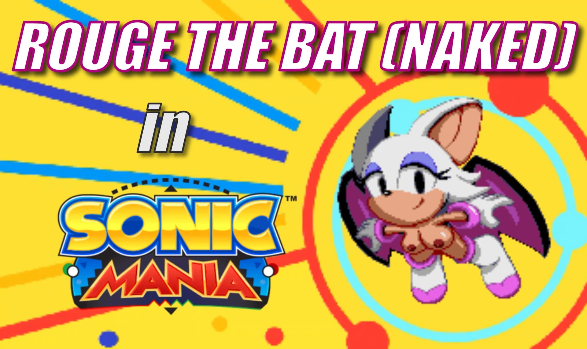 Rouge In Sonic Mania (Naked)