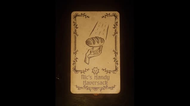 Nic's Handy Haversack (Blessing)
