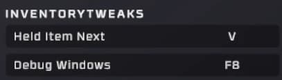 Inventory Tweaks