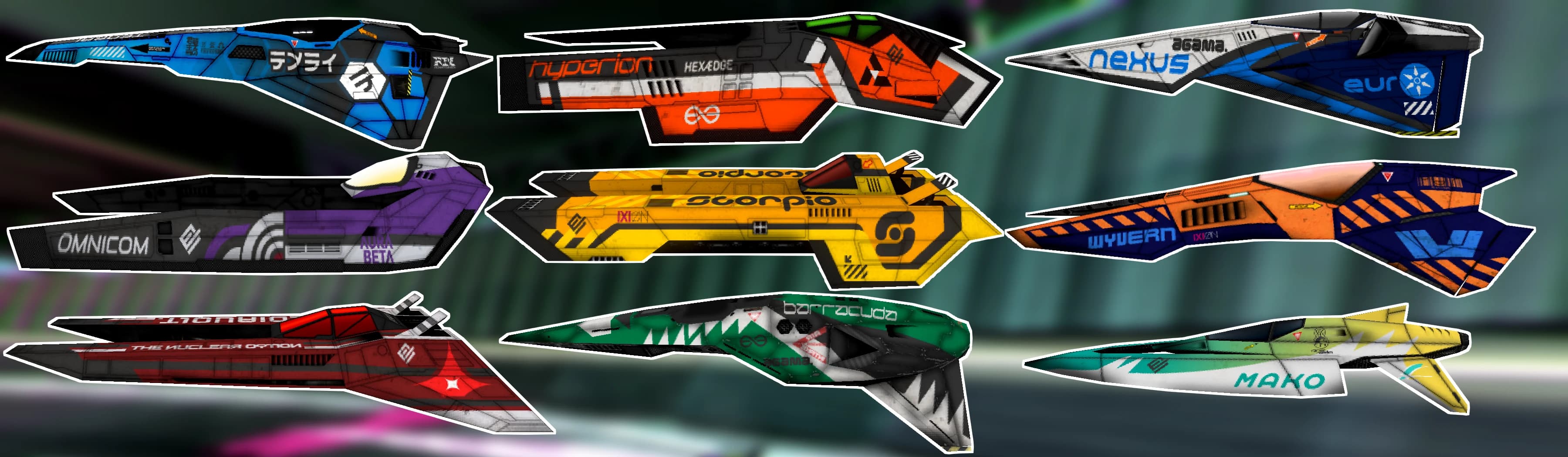 Liveries Reimagined - Skin Pack for Standard Ships
