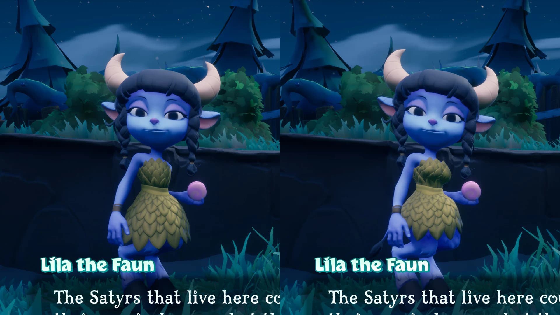 Stacked Fauns