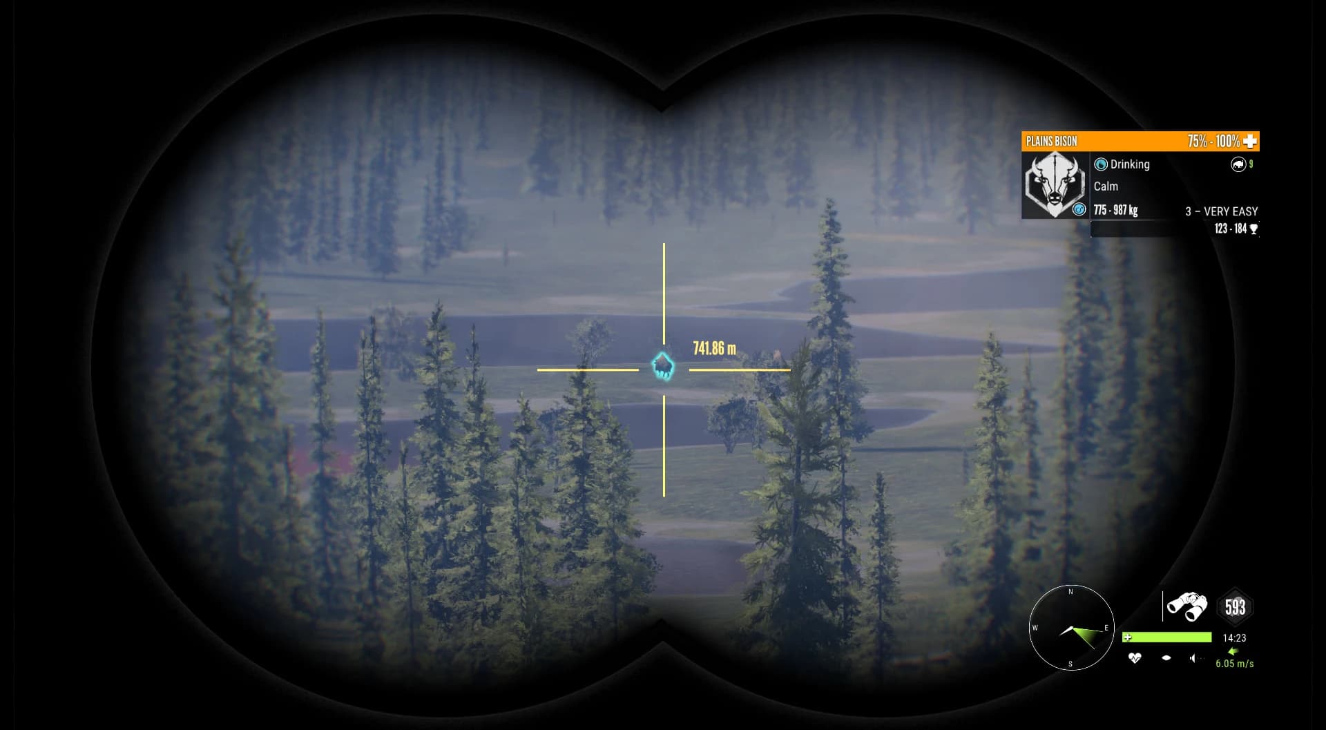 Animals Render Distance up to 750 meters