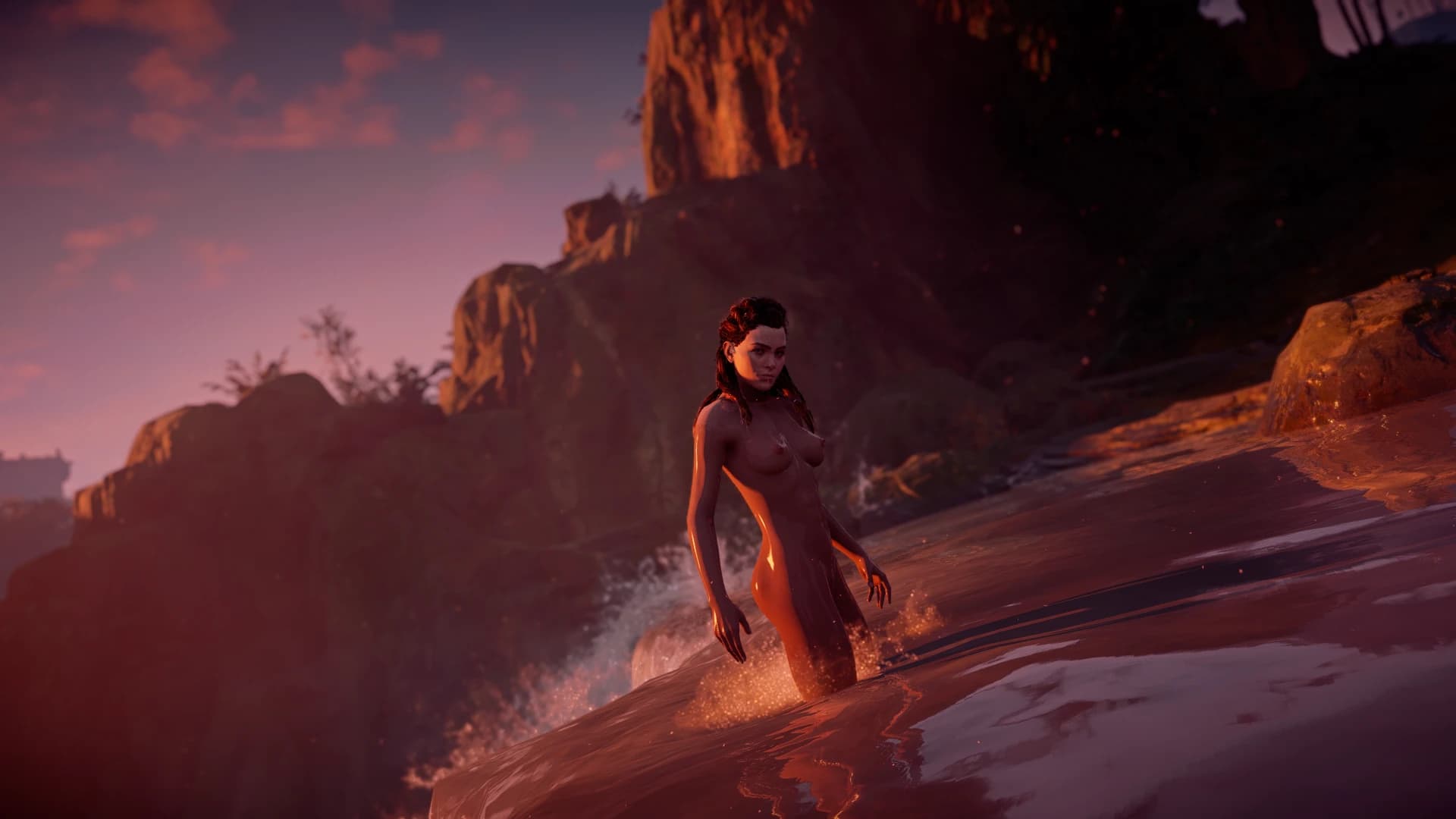Aloy Nude Mod