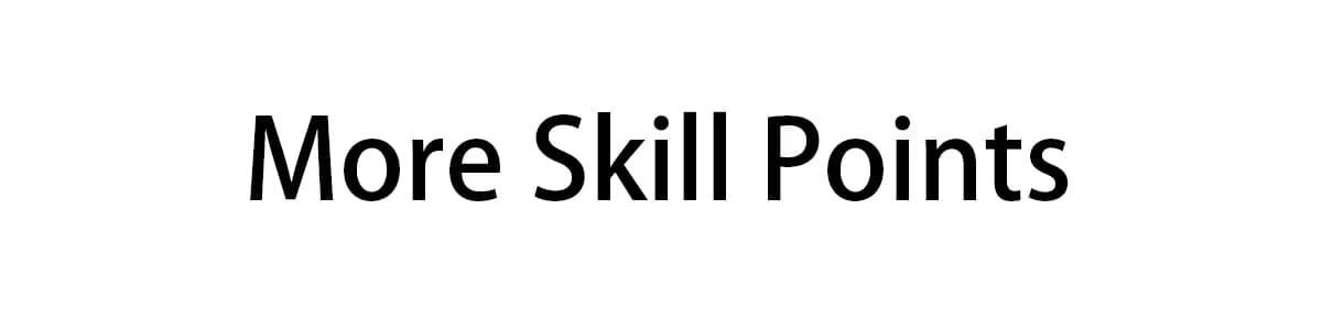 MoreSkillPoints