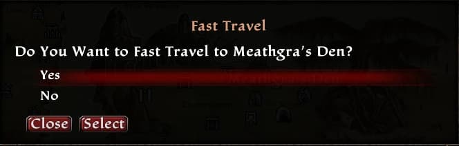 Fast Travel Anywhere