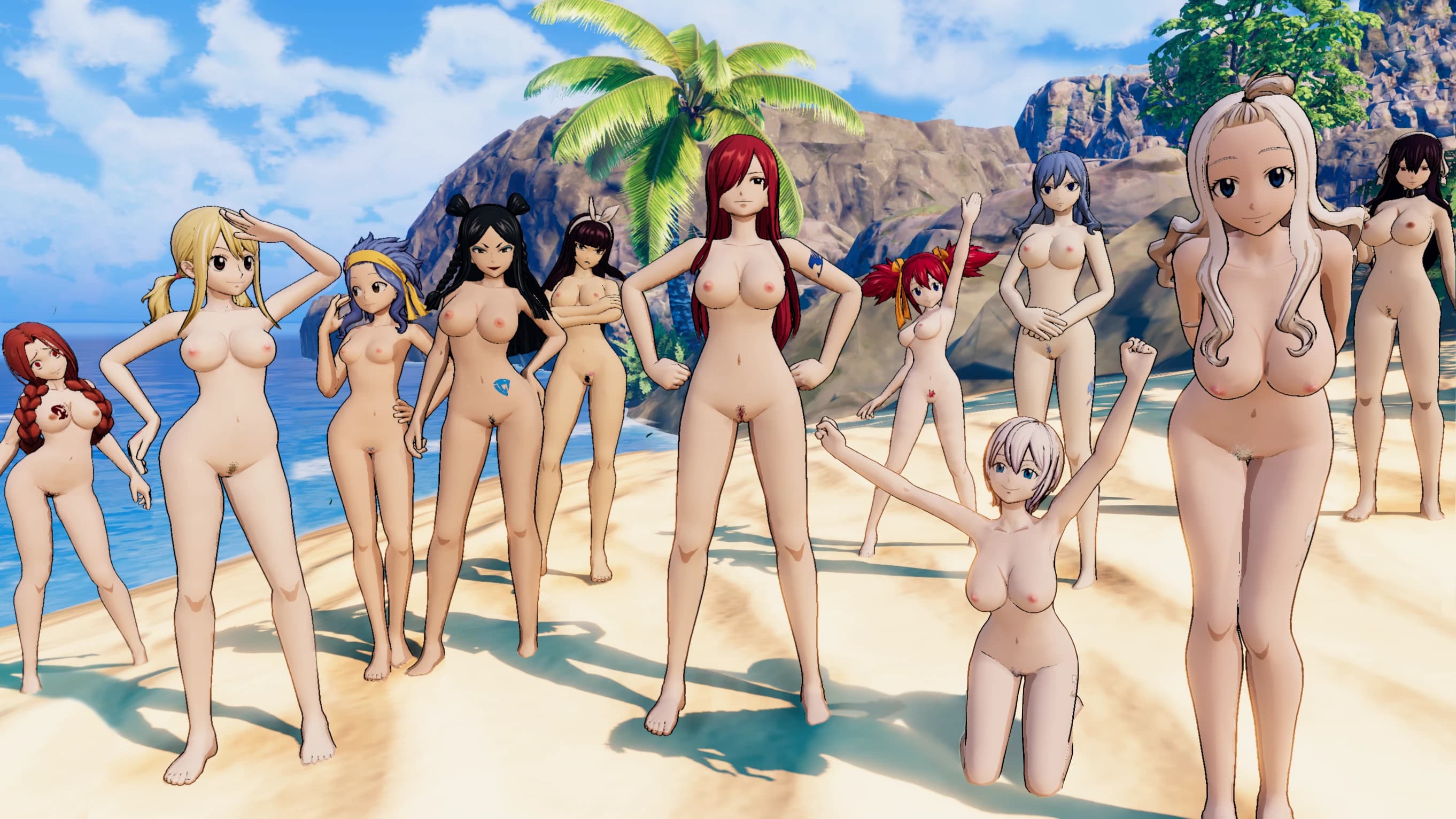Fairy Tail Ladies - NSFW Pack