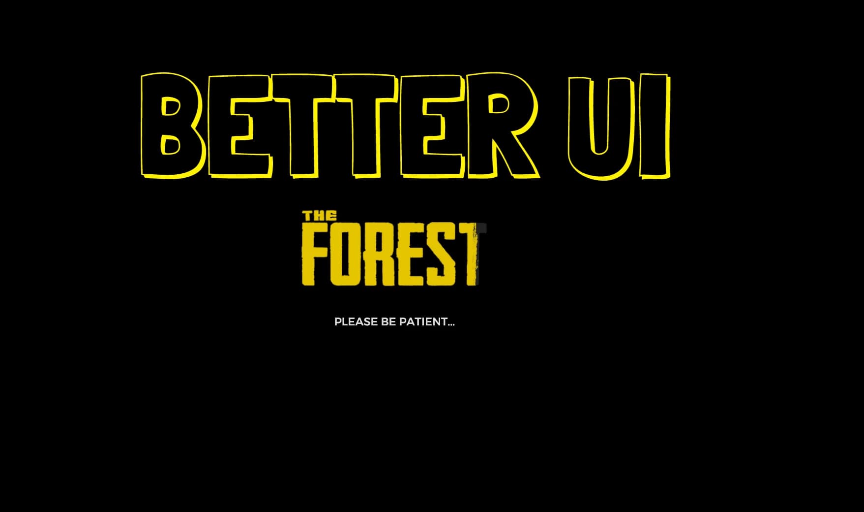 Better UI