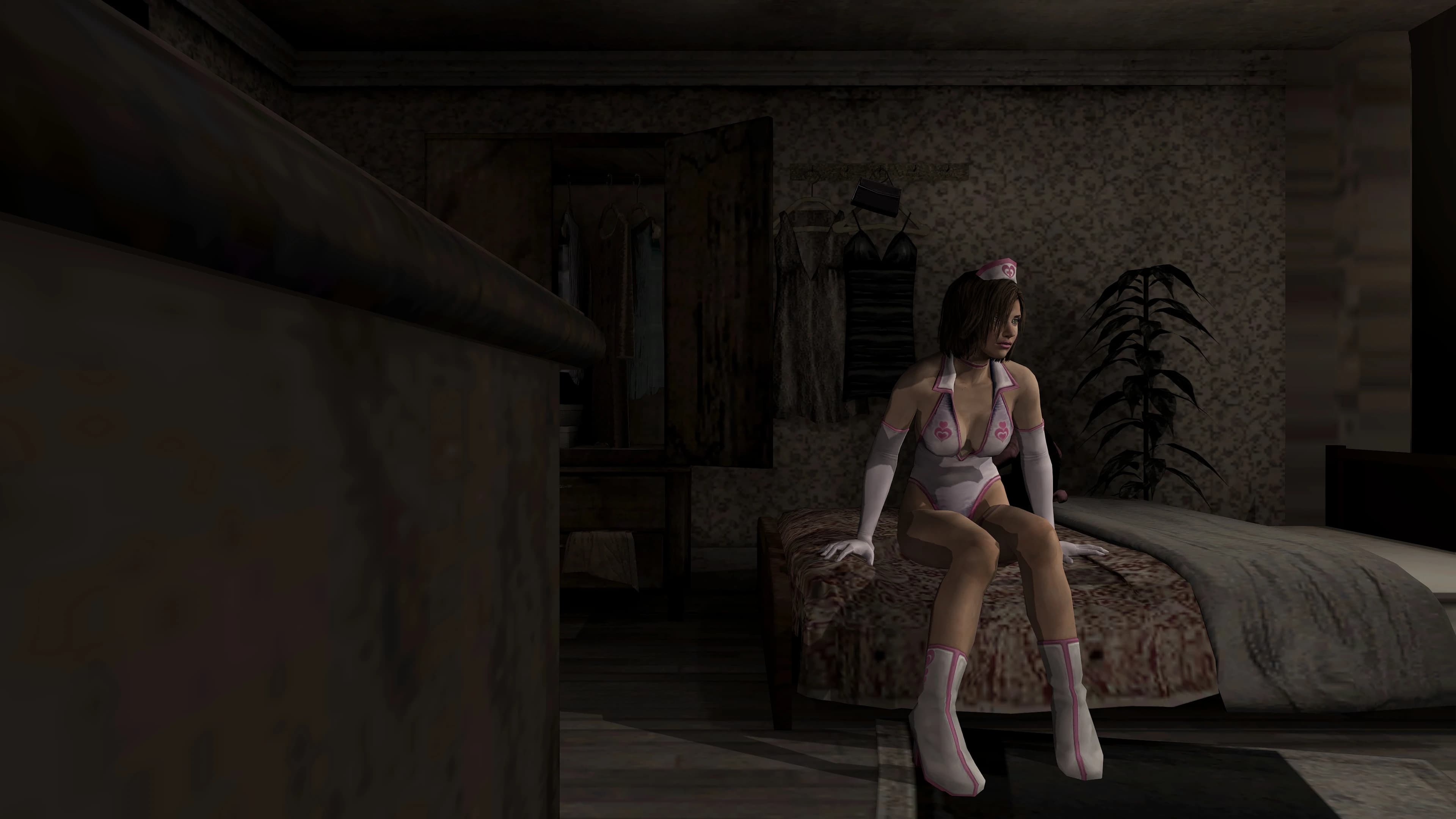 Eileen in nurse dress from the beginning