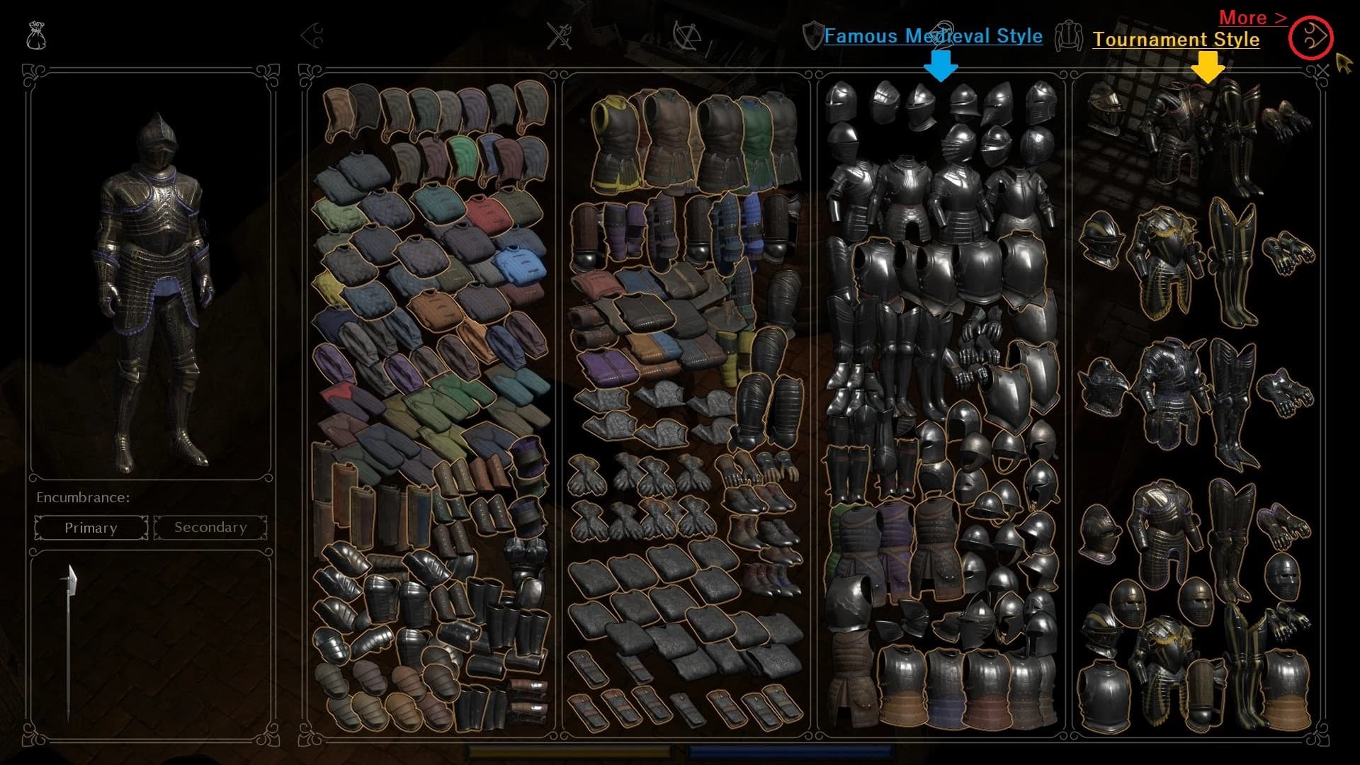 Arena 0.8.3 Save file (Easy for testing out Weapons and Armors)