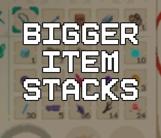 Bigger Item Stacks