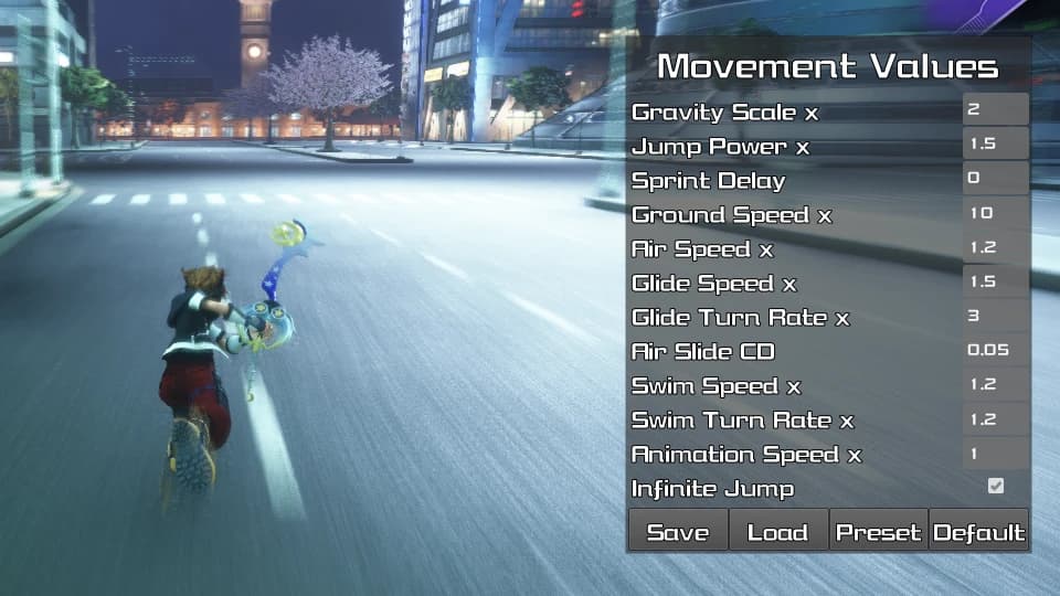 Improved Movement