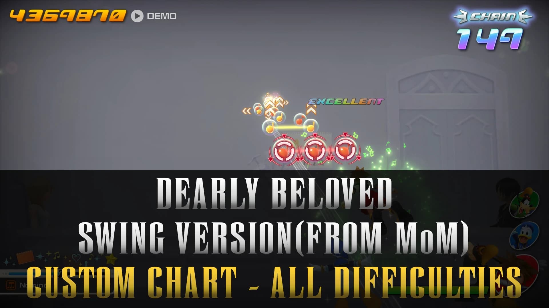 Dearly Beloved Swing Version Custom Chart (All 3 Difficulties - No Performer)