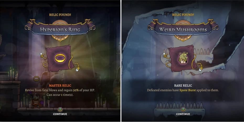Skip Relic Get Animation