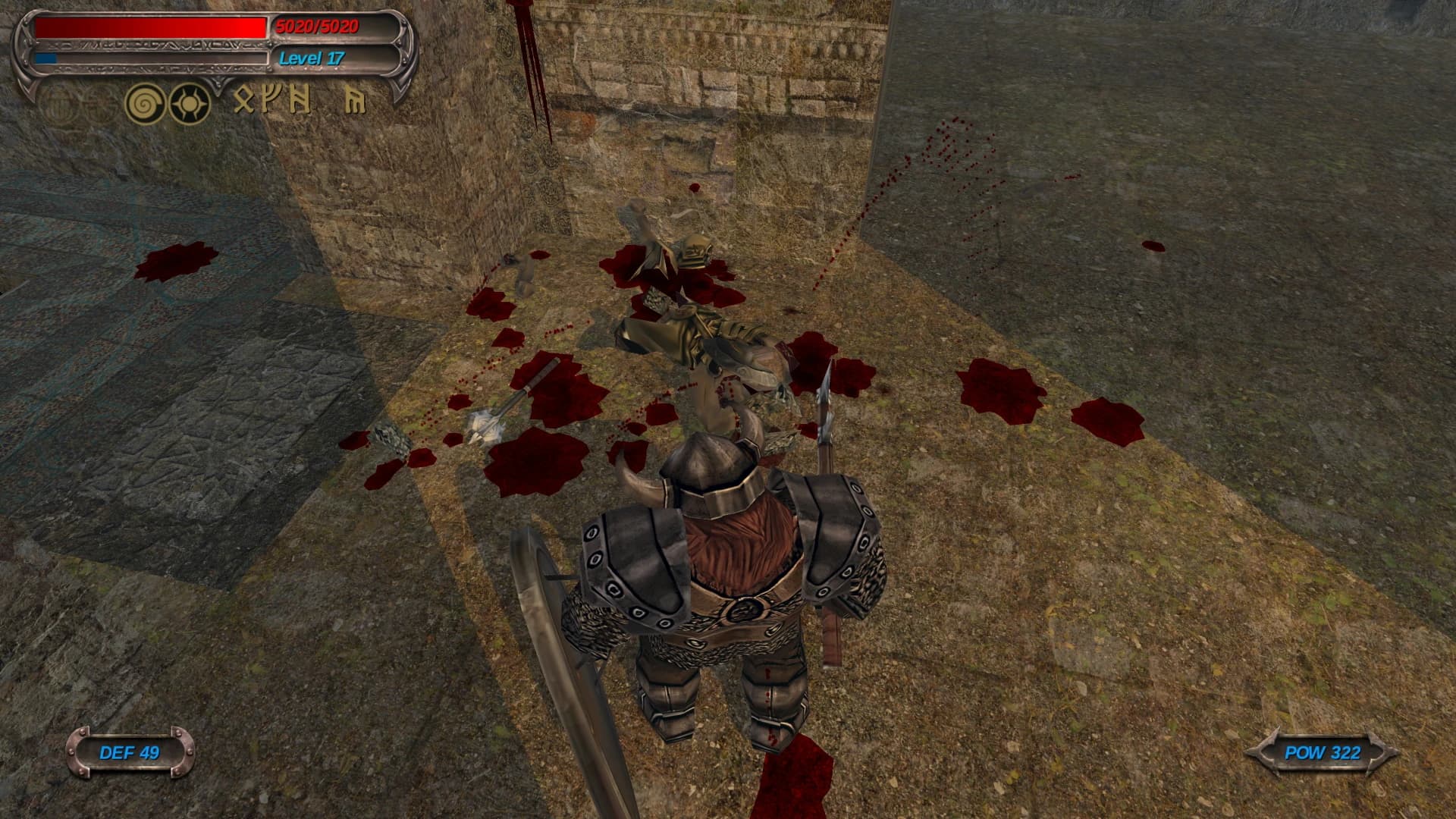 More blood