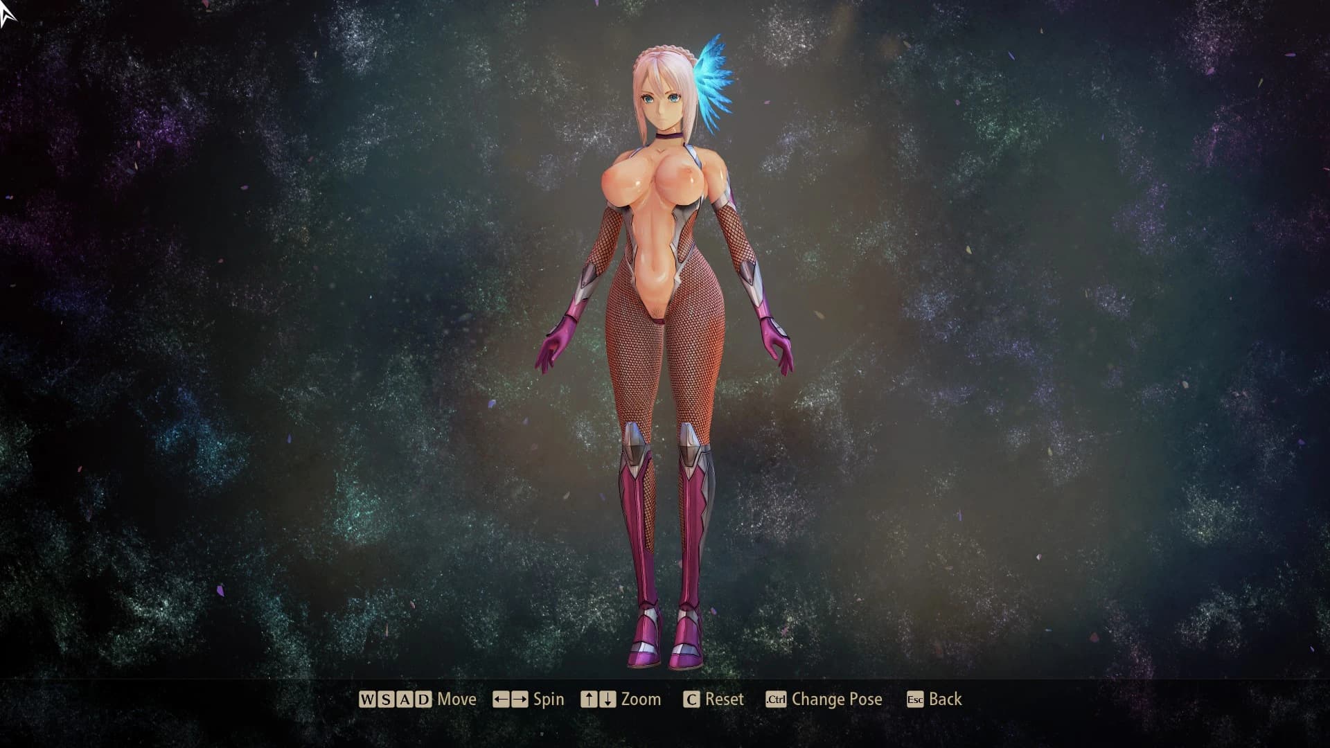 Action Taimanin Asagi Basic Nude costume