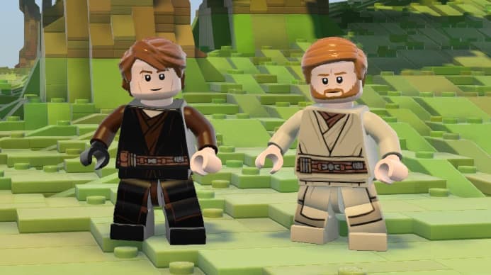 Anakin and Obi-Wan