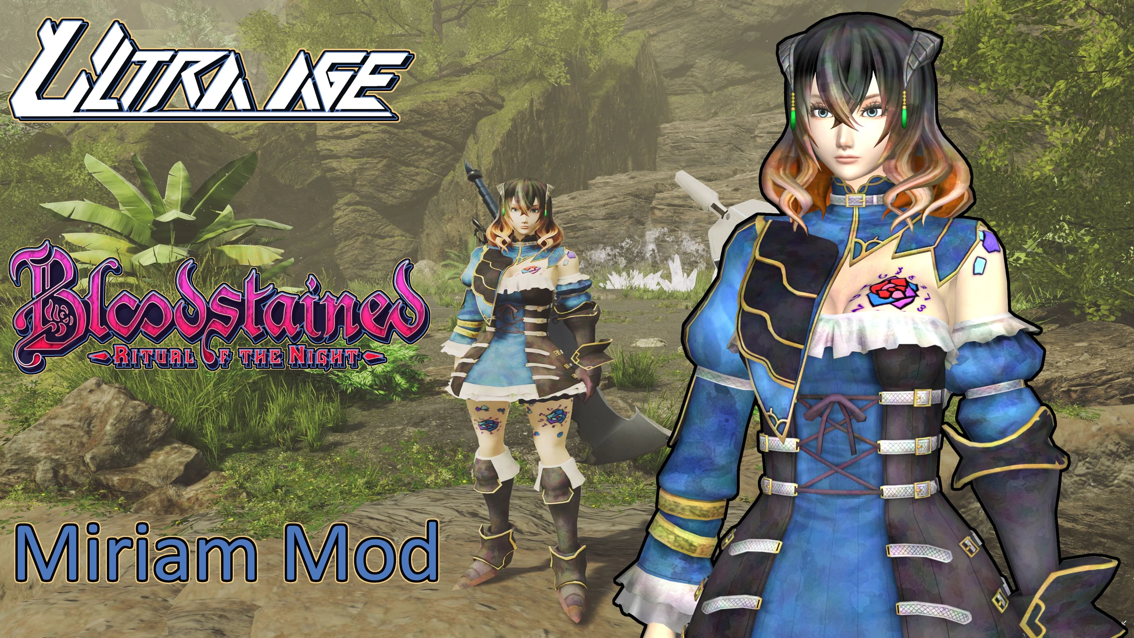 Bloodstained Ritual of the Night Miriam Mod