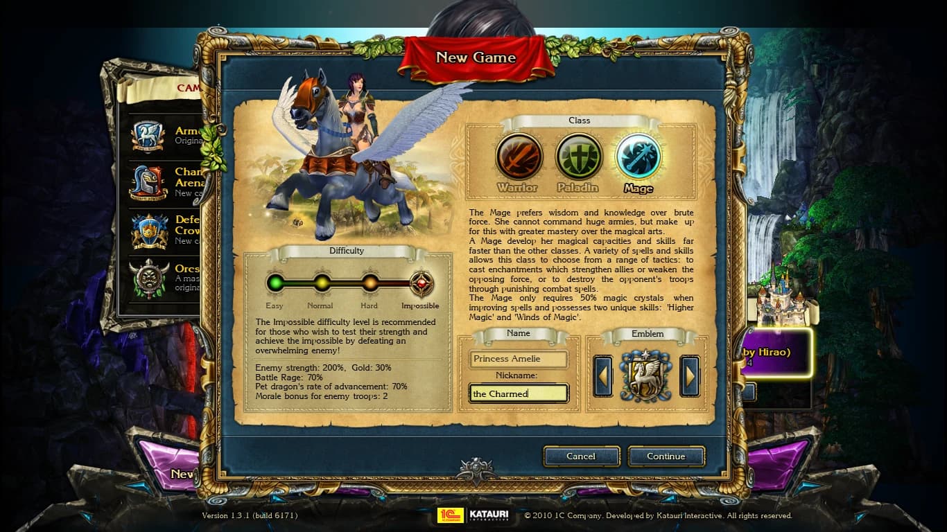 Hirao's A New Phase mod for King's Bounty Crossworlds