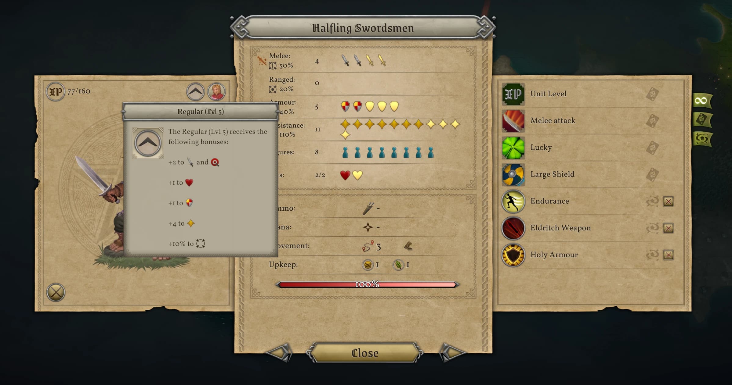 Increased Unit XP