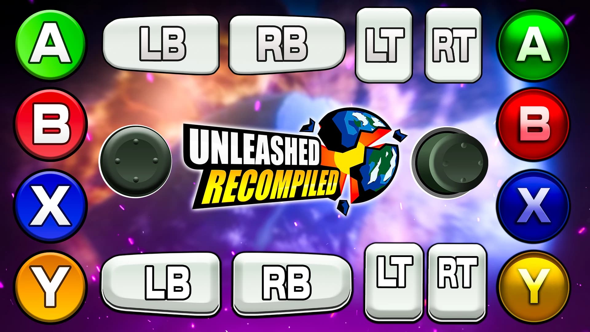 Xbox 360 Buttons 4K Remake