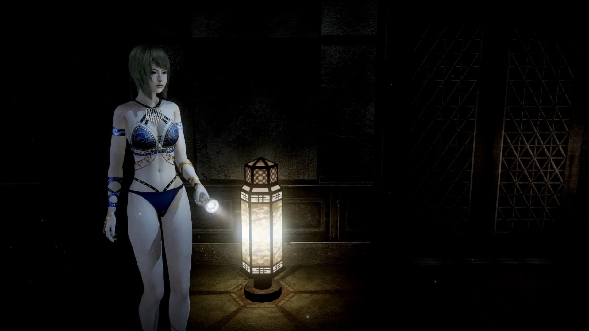 Misaki BlueBikini DancerSwimsuit