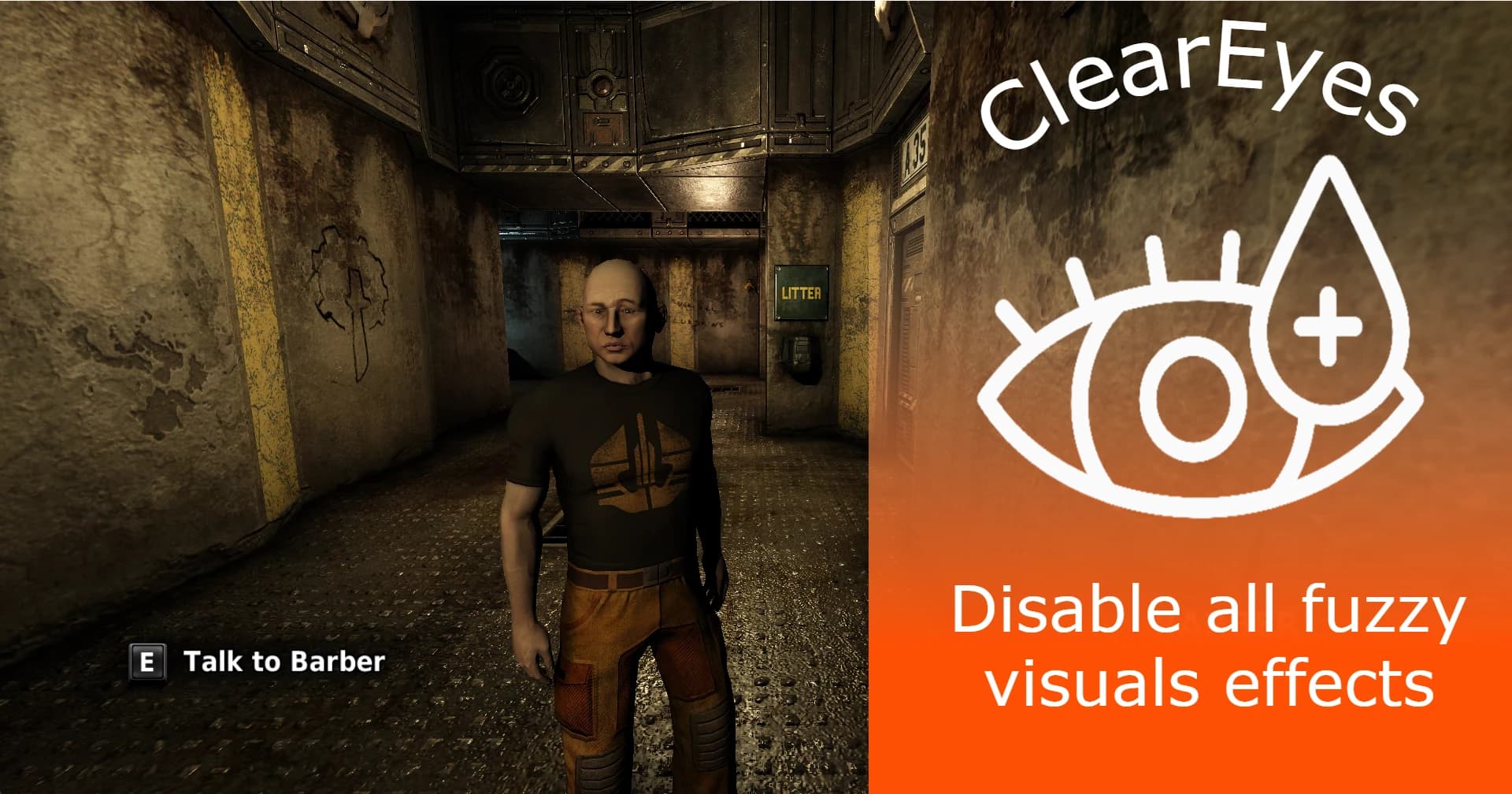 ClearEyes - Disable all fuzzy visuals effects
